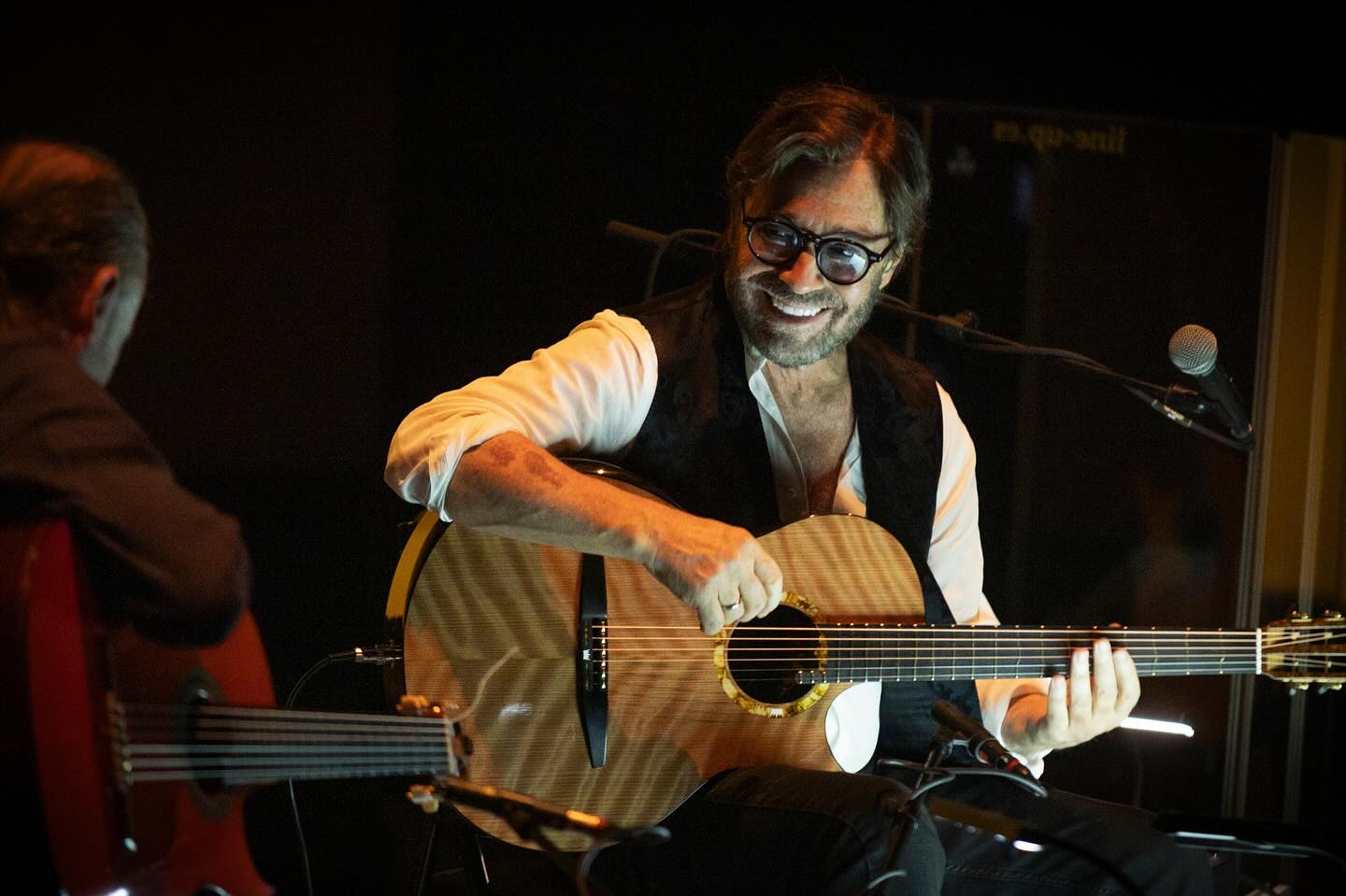 Concert performance with a Turkowiak guitar